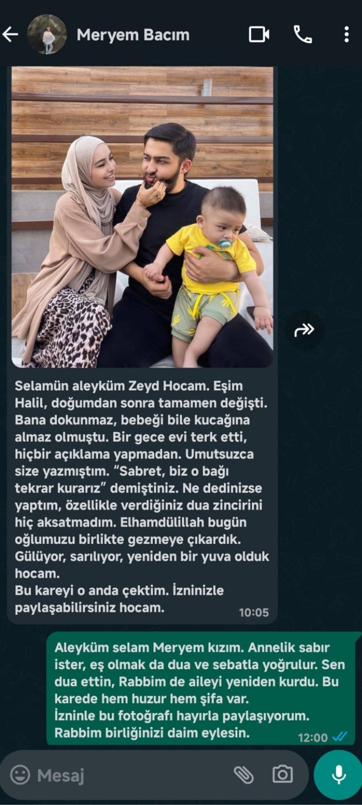 Meryem Bacım – Doğum Sonrası Kopukluk Son Buldu